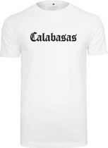 Heren T-Shirt Calabasas Tee wit