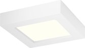 LED Downlight Slim Pro - Igan Strilo - Opbouw Vierkant 6W - Natuurlijk Wit 4000K - Mat Wit - Kunststof