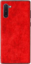 Samsung Galaxy Note 10 Alcantara Case 2020 - Rood