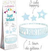 ScrapCooking Cake Wrapper & Topper - Happy Birthday