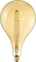 LED Lamp - Filament - Torna Globin - E27 Fitting - 7W - Aanpasbare Kleur - Amber - Glas
