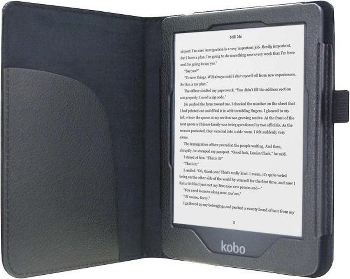 Hoesjes Boetiek - Premium Sleepcover voor Kobo Clara HD - Zwart | bol.com