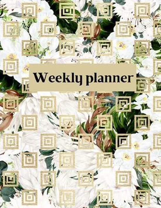 Weekly planner - cover