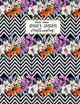 Five Year Calendar 2021-2025