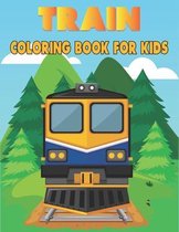 Train Coloring Book For Kids