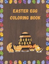 Easter egg coloring book