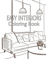 Easy Interiors Coloring Book