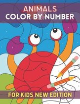 Animals Color by Number for Kids new edition