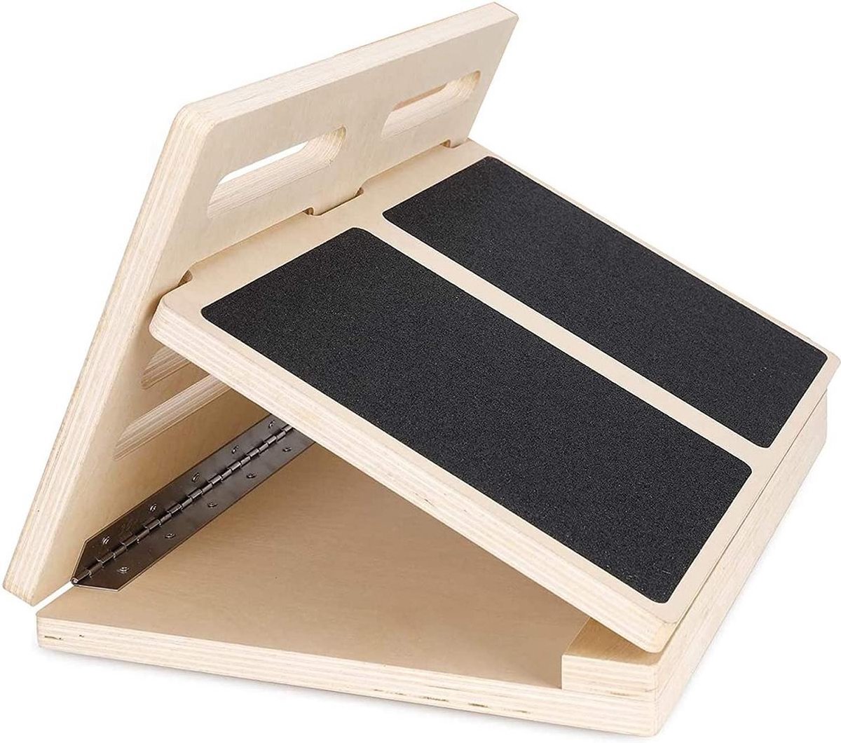 Incline board - Stretch board hout - Antislip en volledig inklapbaar - 4 standen