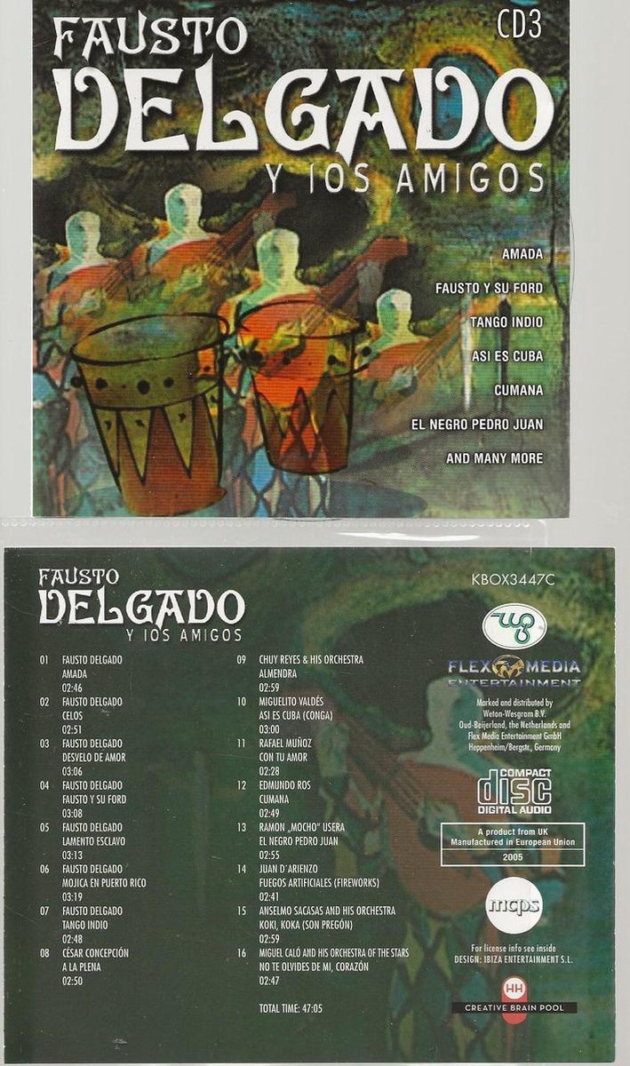 Fausto Delgado Y Los Amigos No 3