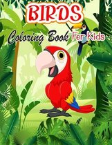 Birds Coloring Book For Kids