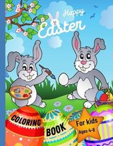 Easter Coloring Book: Easter Coloring Book for Kids Ages 4-8