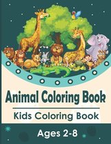 Animal Coloring Book Kids Coloring Book