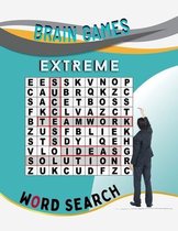 Brain Games Extreme Word Search: All About The States Search-a-word Puzzles - Brain Games With People With Dementia Small Word Search Books For Adults