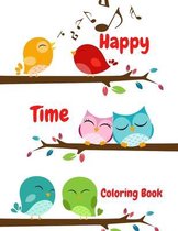 Happy Time Coloring Book: Perfect Gift Full of Love for Girls and Boys with Valentine's Animals