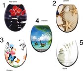 Michelino WC-bril / toiletzitting (toiletbril) - Flamingo