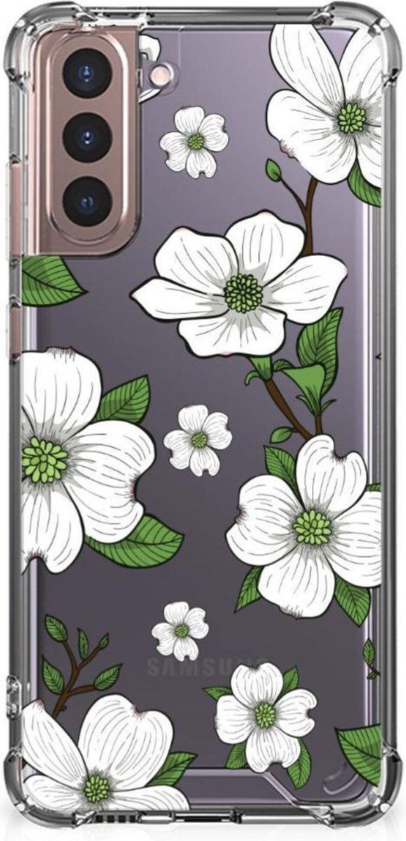 Samsung Galaxy S21 Plus Case Dogwood Flowers