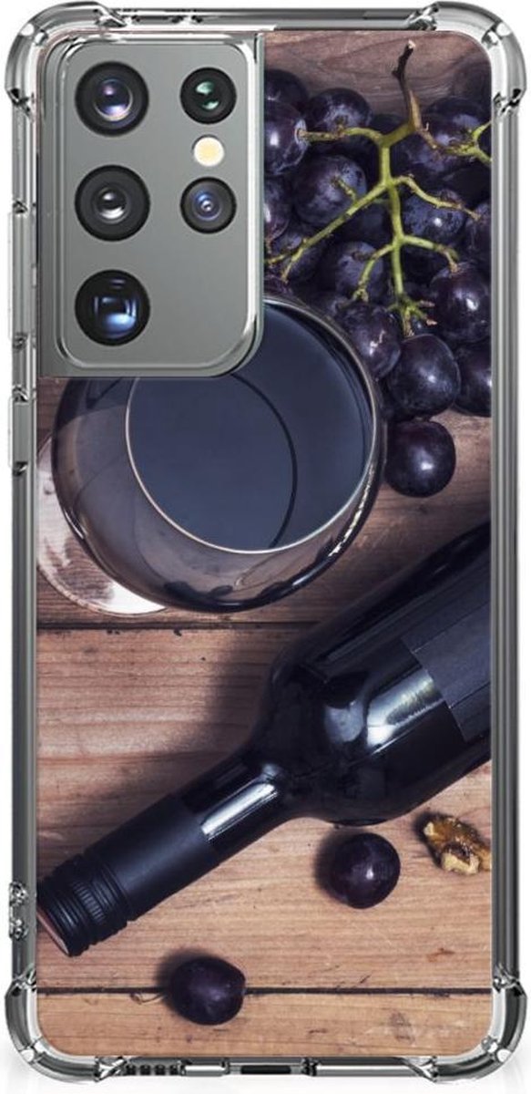 Samsung Galaxy S21 Ultra Beschermhoes Wijn