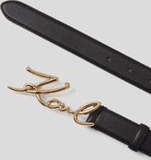 Karl Lagerfeld Signature - Riem - Zwart - M