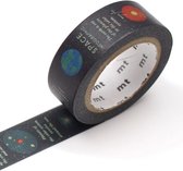MT Masking Tape - Space Infographic - 15mm - 7m