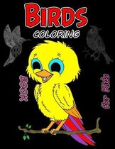 Birds Coloring Book for Kids