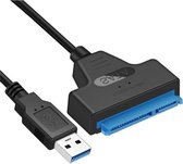 USB 3.0 naar SATA kabel - SATA kabel naar USB 3.0 - SSD / HDD aansluting - SATA to USB - USB SATA - SATA adapter PC/LAPTOP
