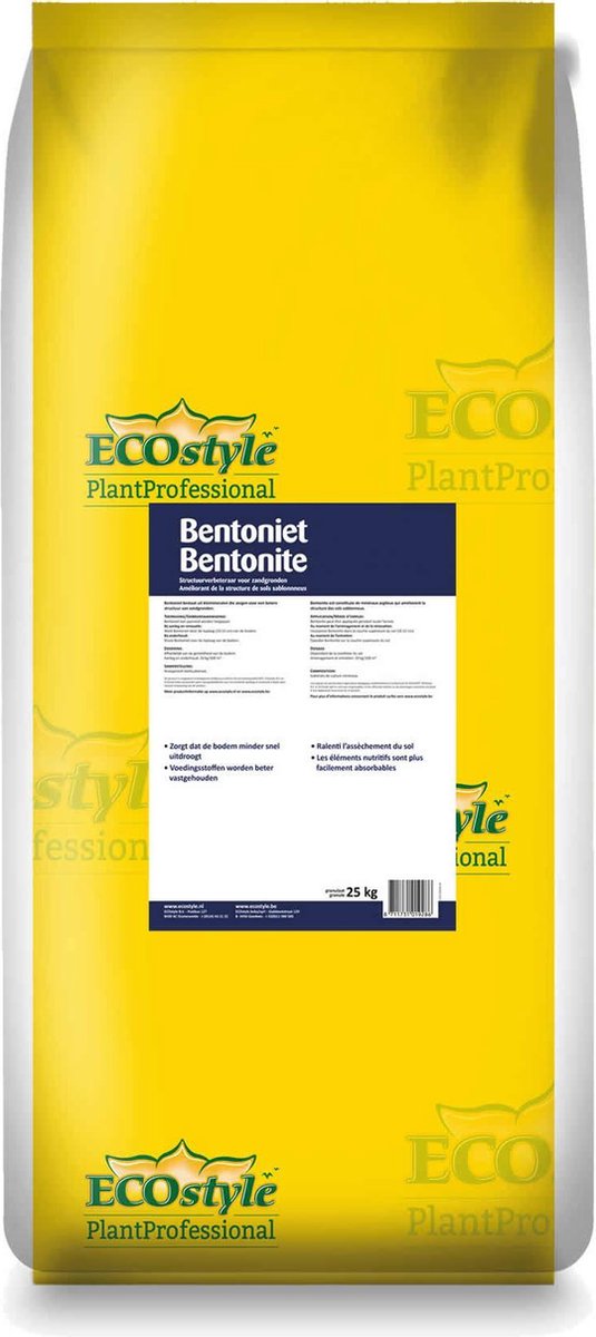 Ecostyle Bentoniet 25 kg