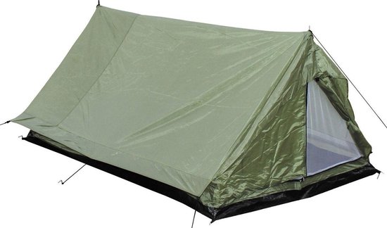 Toezicht houden maaien Slapen MFH - Tent Minipack - Tweepersoons Tent - Leger Groen | bol.com