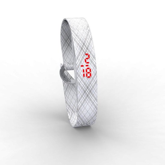 TOO LATE - Montre digitale avec bracelet en coton - MONTRE EN TISSU - FANTASY 6