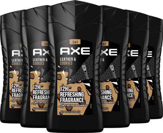 Axe You Refreshed Douchegel - 6 x 250 ml - Voordeelverpakking