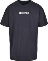FitProWear Oversized Casual T-Shirt - Donkerblauw - Maat L - Casual T-Shirt - Oversized Shirt - Wijd Shirt - Blauw Shirt - Zomershirt - Sportshirt - Shirt Casual - Shirt Oversized