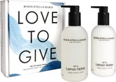 Marie-Stella-Maris Love to Give Set - Lemon Notes - Geschenkset Vrouwen - Handzeep & Douchegel - Handcreme & Bodylotion - 2x 300 ml