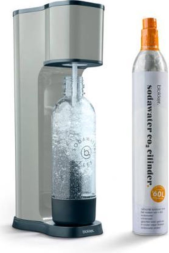 Blokker sodawater maker starterset - grijs | bol.com