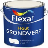 Flexa Grondverf - Hout - Wit - 2,5 liter