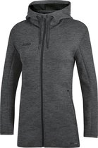 Jako - Hooded Jacket Premium Woman - Jas met kap Premium Basics - 38 - Grijs
