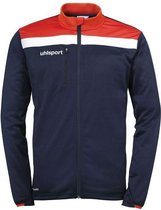 Uhlsport Offense 23 Poly Jacket Marine-Rood-Wit Maat S