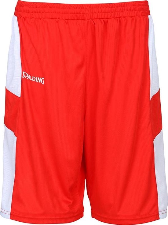 Spalding All Star Shorts Rood-Wit Maat 4XL