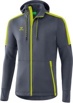 Erima Softshell Jack Kind Donker Grijs-Lime Maat 164