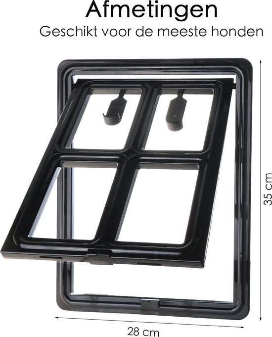 Hondenluiken voor grote hond muur Alles voor de huisvesting én het vervoeren van jouw geliefde