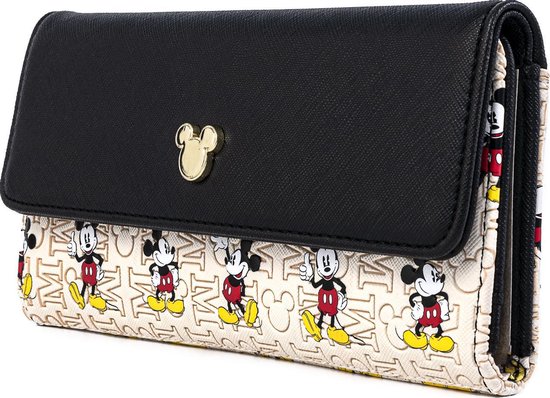 plotseling Uitstekend analyse Loungefly Disney Mickey Mouse Hardware Flap Wallet | bol.com