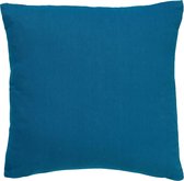 Dutch Decor JAMES - Kussenhoes katoen 45x45 cm - Provincial Blue - lichtblauw - met rits