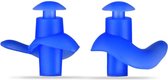 Premium Siliconen Zwemdoppen - Waterdichte Zwem Oordopjes - Oorbescherming - Oordoppen - Opbergdoosje - 1 Paar - Blauw
