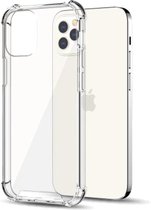 Smartphonica iPhone 12/12 Pro transparant hoesje flexibel met stootrand / Siliconen / Back Cover