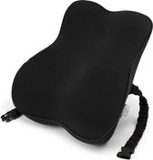 Lifetec Premium ® Pro Back Rugsteun - Orthopedisch Rugkussen - Lendensteun - Lenden - Houding Correctie - Rugpijn - Hernia - Rug Operatie - Onderrug - Autostoel Kussen - Bureaustoe