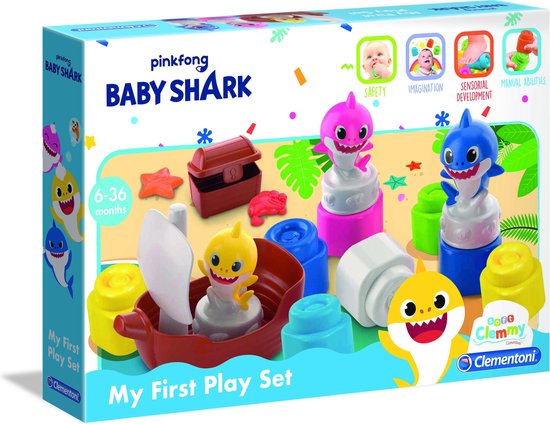 Baby Clemmy - Bumba Schoolbus - Bumba Speelgoed - Stapelblokken - Baby Blokken - 1-3 Jaar
