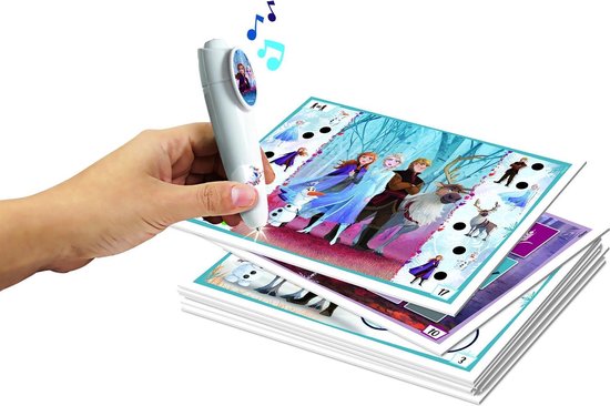 Clementoni - Quizzy Frozen 2 - Educatief Spel - Met Wonderpen - Leer