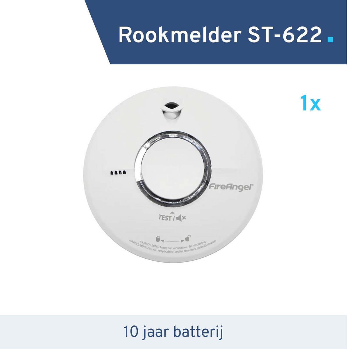 Rookmelder FireAngel ST-622 - 10 jaar batterij