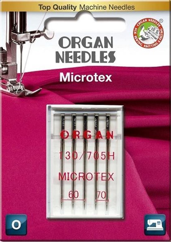 levering aan huis Specialiseren Aarde Organ - Microtex naald - dikte 60 en 70 | bol.com