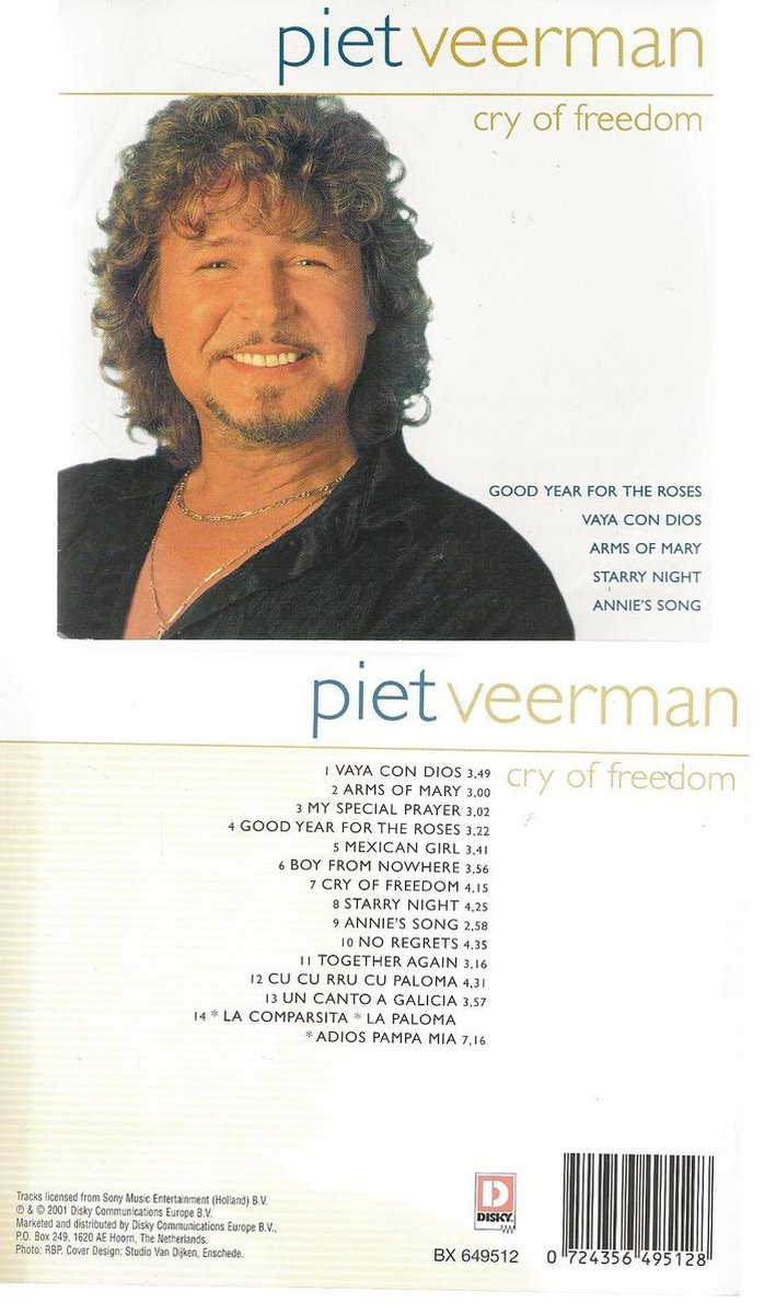 Piet Veerman - Cry Of Freedom