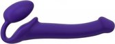 Bundle - Strap-On-Me - Strap On Me - Strapless Voorbind Dildo - Maat M - Paars met glijmiddel